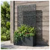 Pergola mit Pflanzkübel Rankgitter Garten Pergola Metall Produktbild-Vorschau 12