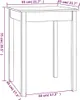 vidaXL Esstisch Weiß 55x55x75 cm Massivholz Kiefer Produktbild-Vorschau 8