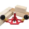 A woodworking tool with wooden blocks in the background. Produktbild-Vorschau