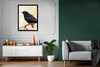 MuchoWow® Gerahmtes Poster Amsel - Vogel - Zweige - Beere - Produktbild-Vorschau 6