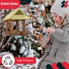 KOTARBAU® Vogelhaus zum Aufhängen 19,5x26,5x24 cm Produktbild-Vorschau 4