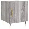The Living Store Nachttisch Grau Sonoma 40x40x50 cm Produktbild-Vorschau 2