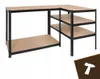 Bigstren 27510 Metalen opbergrek, 5 planken, 180 x 100 x 60 Productafbeelding-voorbeeld 7