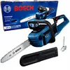 A Bosch GKE 18V-40 cordless chainsaw and its packaging are displayed against a white background. Anteprima dell’immagine prodotto