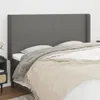 vidaXL Kopfteil mit Ohren Dunkelgrau 183x16x118/128 cm Produktbild-Vorschau 11
