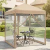 FCH 2x2m Faltpavillon, Pop Up Pavillon mit 4 Seitenwänden, Produktbild-Vorschau 11