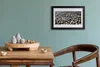Bild 30x20 MDF-Rahmen Wandkunst Wasser Steine ​​Kunst Produktbild-Vorschau 3