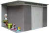 Wasabi - Metallischer Gartenunterstand 8,96 m² Coffee – Mit Produktbild-Vorschau 4