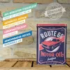 Metalowa Puszka L Route 66 Motor Oil Podgląd zdjęcia produktu 4