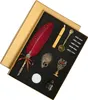 Vintage Stift und Tinte Set Glitzernde Federkiel Produktbild-Vorschau 2