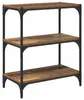 Étagère vidaXL en bois recyclé 60 x 33 x 70,5 cm, aggloméré Voir les images du produit 1