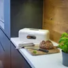 Echtwerk Retro Brotkasten aus Metall mit Sichtfenster, Produktbild-Vorschau 10