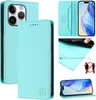 Lederhülle für iPhone 16 Pro Hülle Flip Brieftasche Produktbild-Vorschau 1