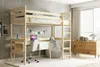 Interbeds Hochbett Holzbett Kinderbett 200x90cm mit Produktbild-Vorschau 5
