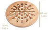 Creative Home Ronde Hot Pot Coaster van natuurlijk, 19,5 x Productafbeelding-voorbeeld 2
