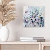 DEQORI Glasbild Echtglas 30x30 cm 'Träumende Blüten' Produktbild-Vorschau 4