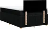 vidaXL Boxspringbett mit Matratze Schwarz 120x200 cm Stoff Produktbild-Vorschau 6