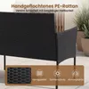 COSTWAY Polyrattan Gartenmöbel Set, Outdoor Gartengarnitur, Produktbild-Vorschau 5