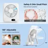 USB Tischventilator Leise Ventilator Kleiner Tragbar Produktbild-Vorschau 5