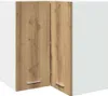 vidaXL Eck-Hängeschrank Lyon Artisan-Eiche 57x57x60 cm Produktbild-Vorschau 1