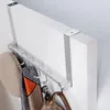INF Kleiderhaken aus Aluminium, über der Tür Silber Produktbild-Vorschau 6