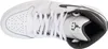 A top-down view of a white Nike Air Jordan sneaker. Anteprima dell’immagine prodotto