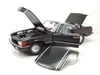 Mercedes 300 SL Cabrio R107 1986 blauschwarz metallic Produktbild-Vorschau 4