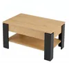 Couchtisch Wohnzimmertisch mit Liftplatte 90x50 cm Eiche Produktbild-Vorschau 2