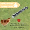 2er Set Futterspender Hühner 50 cm Futterrinne Futtertrog Produktbild-Vorschau 6