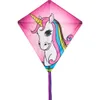 Cerf-volant monoligne Eddy Unicorn 68 cm rose Voir les images du produit 1