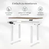 FLEXISPOT Höhenverstellbarer Esstisch 180x80 cm, Produktbild-Vorschau 9
