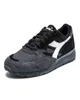 Schuhe Diadora N902 Hairy Suede  Schwarz Leder Produktbild-Vorschau 2