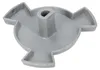 A gray plastic turntable support for a microwave oven. Anteprima dell’immagine prodotto