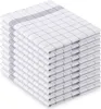 Vaily Geschirrtücher Grau-Kariert 10er Pack - 70 x 45 cm Produktbild-Vorschau 1