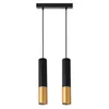 MasterLED Pendelleuchte 2-flammig - GU10 - Schwarz Gold - Produktbild-Vorschau 1