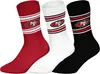 Huddle Uni Freizeitsocken San Francisco 49Ers Crew 3-Pack Produktbild-Vorschau 1