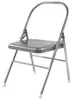 Yogistar Yogastuhl aus Metall, ergonomisch, silbergrau, für Produktbild-Vorschau 1