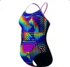 Speedo Club Training Bedruckter Fixed-Crossback-Badeanzug Produktbild-Vorschau 5