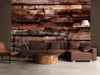 Vlies Fototapete Holz 400x280 cm Tapeten Wandtapete XXL Produktbild-Vorschau 1