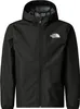 The North Face Teenager Zipline Rain Jacket Tnf Nero Tnf Anteprima dell’immagine prodotto 1