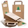 100 braune natur Kraftpapier Papiertüte Geschenk-Tasche mit Produktbild-Vorschau 4