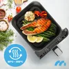 Horkovzdušná fritéza MalTec XL 2 komory s průzorem, objem Náhled obrázku produktu 9