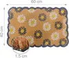 Relaxdays Fußmatte Kokos, Blumen, 60x40 cm, rutschfest, Produktbild-Vorschau 4