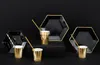 Pappteller Let's Celebrate 23cm schwarz gold 6er Set Produktbild-Vorschau 1