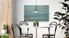 Metallische Magnettafel BLAUES BRETT RETRO HOLZ 60x40cm Produktbild-Vorschau 3