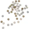 Scattered snowflake confetti in silver and gold. Produktbild-Vorschau