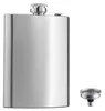 Edelstahl-Flachmann-Set, 237 ml, auslaufsicher, Produktbild-Vorschau 1