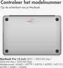 Burga Hardshell Cover voor de Apple MacBook Pro 14 inch Productafbeelding-voorbeeld 3