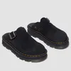 A pair of black Dr. Martens clogs on a white background. Produktbild-Vorschau
