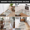 Badteppich Set 2 teilig Badematten Waschbar Badvorleger Produktbild-Vorschau 7